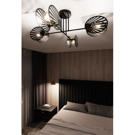 Lampa sufitowa TALIA 4 BLACK 1181/4 EMIBIG