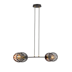 Lampa wisząca PLAYA 2 BLACK 1146/2 EMIBIG