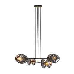 Lampa wisząca PLAYA 4 BLACK  1146/4 EMIBIG