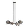 Lampa wisząca PLAYA 4 BLACK  1146/4 EMIBIG