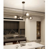 Lampa wisząca PLAYA 4 BLACK  1146/4 EMIBIG