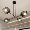 Lampa wisząca PLAYA 4 BLACK  1146/4 EMIBIG