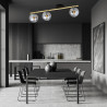 Lampa sufitowa  MONZA 3 BL GRAFIT 1250/3 EMIBIG