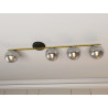 Lampa sufitowa  MONZA 4 BL GRAFIT 1250/4 EMIBIG