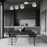 Lampa sufitowa  MONZA 4 WH GRAFIT 1251/4 EMIBIG