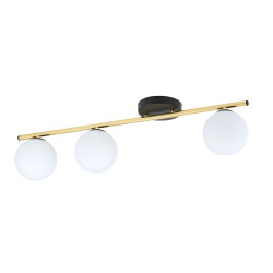 Lampa sufitowa  MONZA 3 BL OPAL 1252/3 EMIBIG