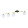 Lampa sufitowa  MONZA 4 BL OPAL 1252/4 EMIBIG