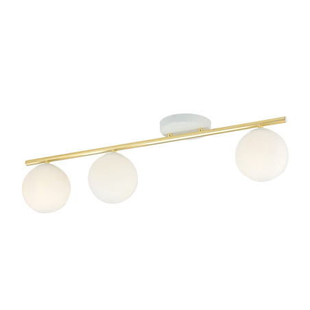 Lampa sufitowa  MONZA 3 WH OPAL 1253/3 EMIBIG