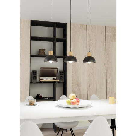 Lampa sufitowa SECO 3 BL 1393/3 EMIBIG