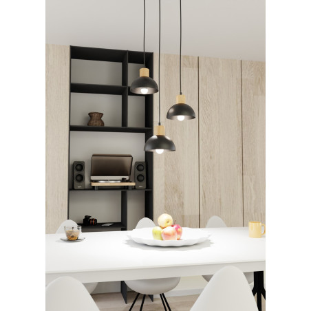 Lampa sufitowa SECO 3 BL PREM 1393/3PREM EMIBIG