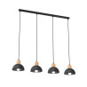 Lampa sufitowa SECO 4 BL 1393/4 EMIBIG