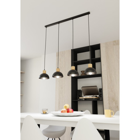 Lampa sufitowa SECO 4 BL 1393/4 EMIBIG