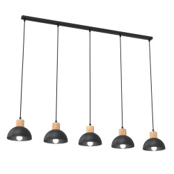 Lampa sufitowa SECO 5 BL 1393/5 EMIBIG