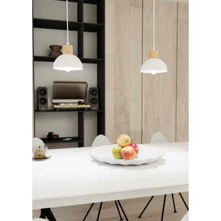 Lampa sufitowa SECO 1 WH 1394/1 EMIBIG