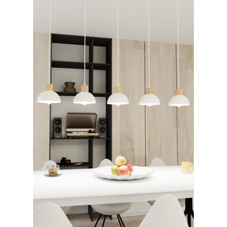 Lampa sufitowa SECO 5 WH 1394/5 EMIBIG