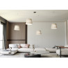 Lampa wisząca ASCOT 4 BEIGE 1423/4 EMIBIG