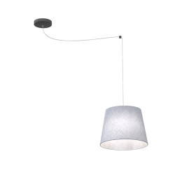 Lampa wisząca ASCOT 1 GRAY 1424/1 EMIBIG