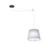 Lampa wisząca ASCOT 1 GRAY 1424/1 EMIBIG