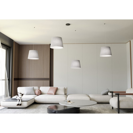 Lampa wisząca ASCOT 4 GRAY 1424/4 EMIBIG