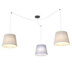 Lampa wisząca ASCOT 3 MIX 1425/3 EMIBIG