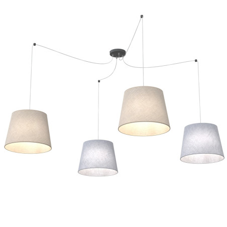 Lampa wisząca ASCOT 4 MIX 1425/4 EMIBIG