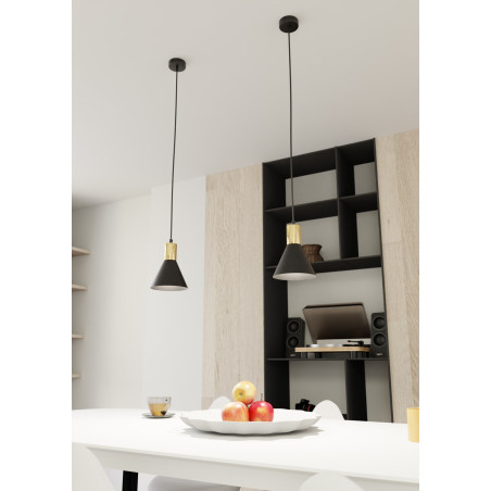 Lampa wisząca ROSA 1 BL 1388/1 EMIBIG