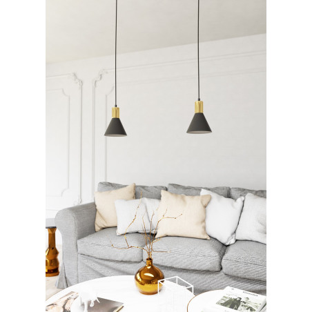 Lampa wisząca ROSA 1 BL 1388/1 EMIBIG