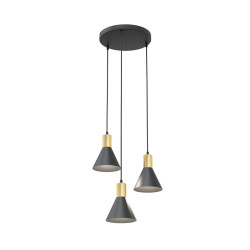 Lampa wisząca ROSA 3 BL PREM 1388/3PREM EMIBIG