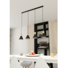 Lampa wisząca ROSA 4 BL 1388/4 EMIBIG