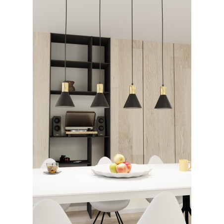 Lampa wisząca ROSA 4 BL 1388/4 EMIBIG