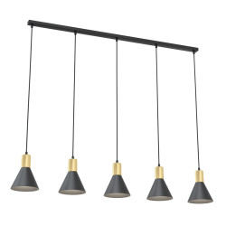 Lampa wisząca ROSA 5 BL 1388/5 EMIBIG