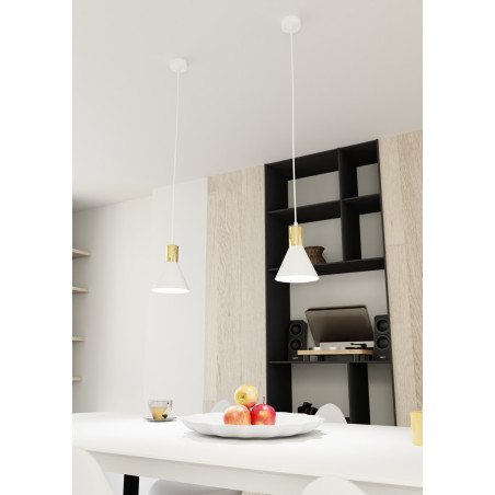 Lampa wisząca ROSA 1 WH 1389/1 EMIBIG