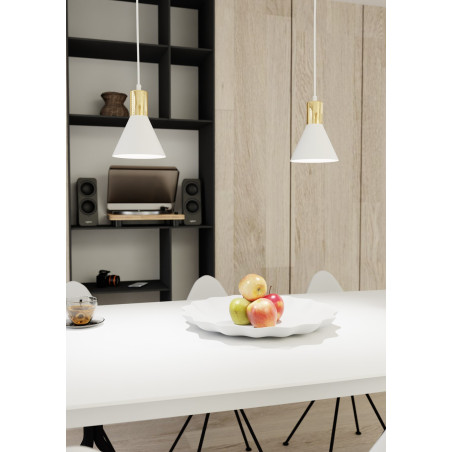 Lampa wisząca ROSA 1 WH 1389/1 EMIBIG