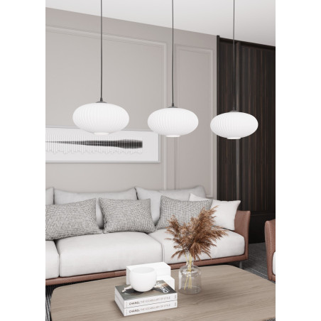 Lampa wisząca COCO 3 BL OPAL  1376/3 EMIBIG