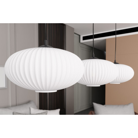 Lampa wisząca COCO 3 BL OPAL  1376/3 EMIBIG