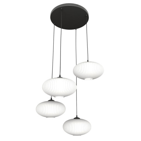 Lampa wisząca COCO 4 BL PREM  OPAL 1376/4PREM EMIBIG