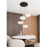 Lampa wisząca COCO 4 BL PREM  OPAL 1376/4PREM EMIBIG