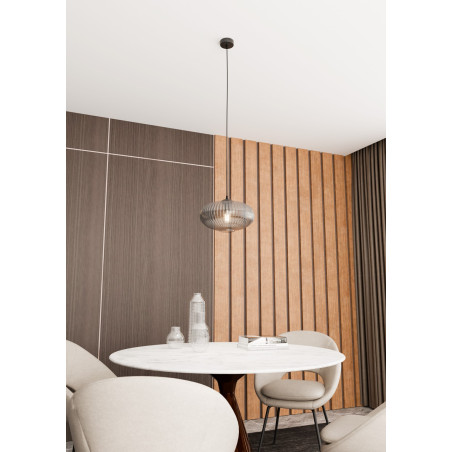 Lampa wisząca COCO 1 BL GRAFIT 1377/1 EMIBIG