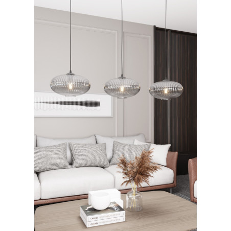 Lampa wisząca COCO 3 BL GRAFIT  1377/3 EMIBIG