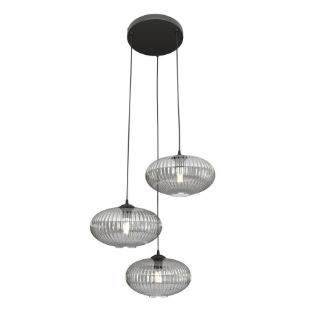 Lampa wisząca COCO 3 BL PREM  GRAFIT  1377/3PREM EMIBIG