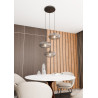 Lampa wisząca COCO 3 BL PREM  GRAFIT  1377/3PREM EMIBIG