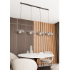 Lampa wisząca COCO 4 BL GRAFIT  1377/4 EMIBIG
