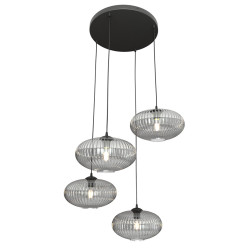 Lampa wisząca COCO 4 BL PREM  GRAFIT  1377/4PREM EMIBIG