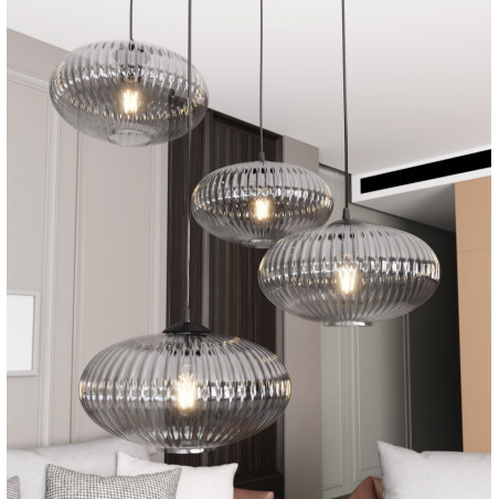 Lampa wisząca COCO 4 BL PREM  GRAFIT  1377/4PREM EMIBIG