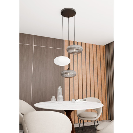 Lampa wisząca COCO 3 BL PREM  MIX  1378/3PREM EMIBIG