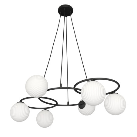 Lampa wisząca LIBRA 6 BL OPAL 1379/6 EMIBIG