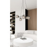 Lampa wisząca LIBRA 5 BL GRAFIT 1380/5 EMIBIG