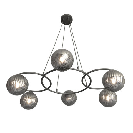 Lampa wisząca LIBRA 6 BL GRAFIT 1380/6 EMIBIG