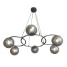 Lampa wisząca LIBRA 6 BL GRAFIT 1380/6 EMIBIG