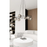 Lampa wisząca LIBRA 6 BL GRAFIT 1380/6 EMIBIG